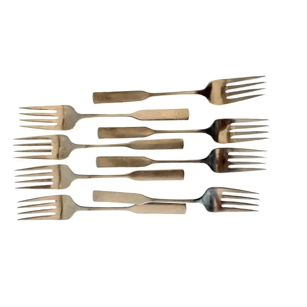 Oneida Deluxe Stainless Flatware Lot 32 Pc Mid Century Modern MCM